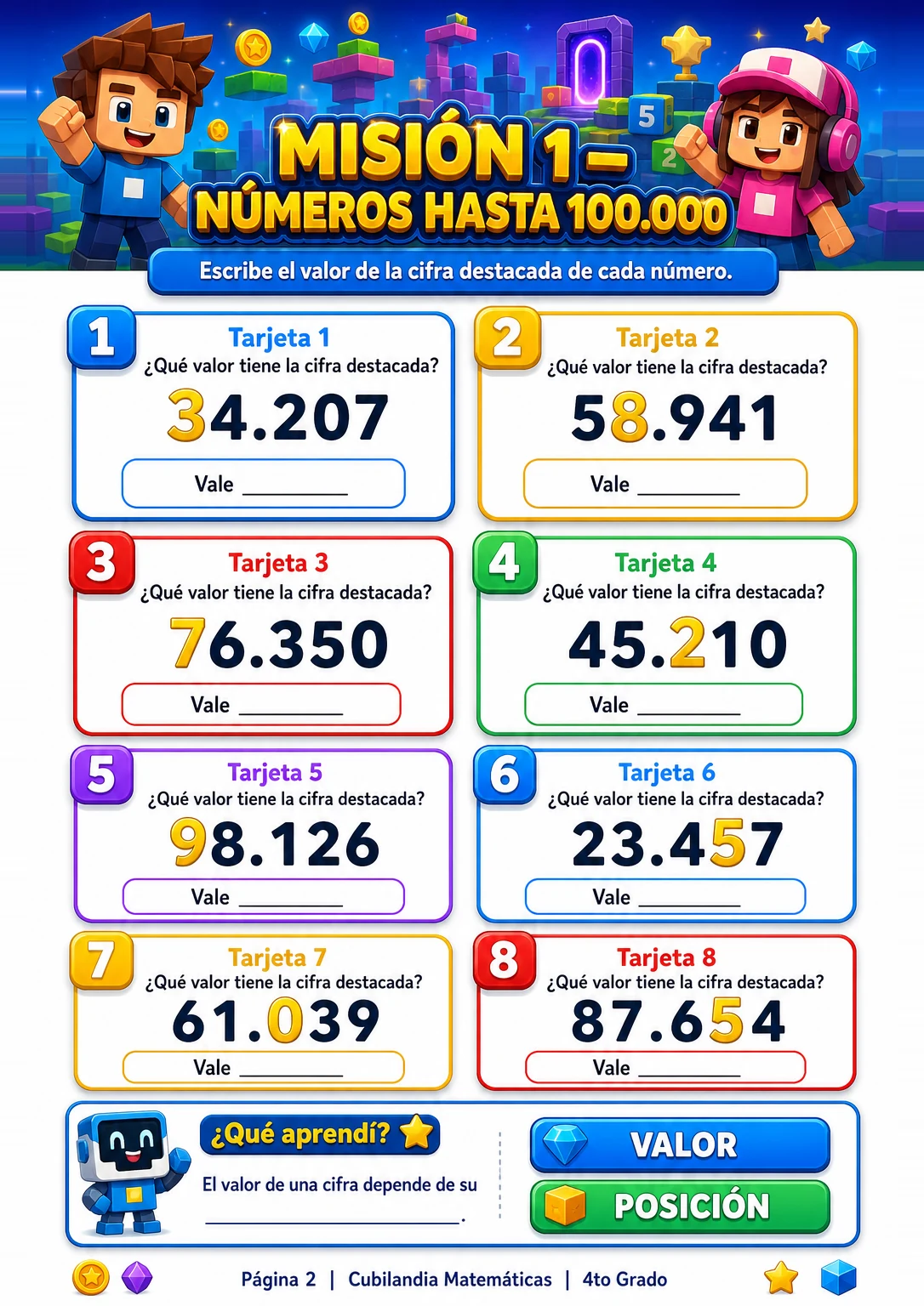 Muestra 4to grado 1