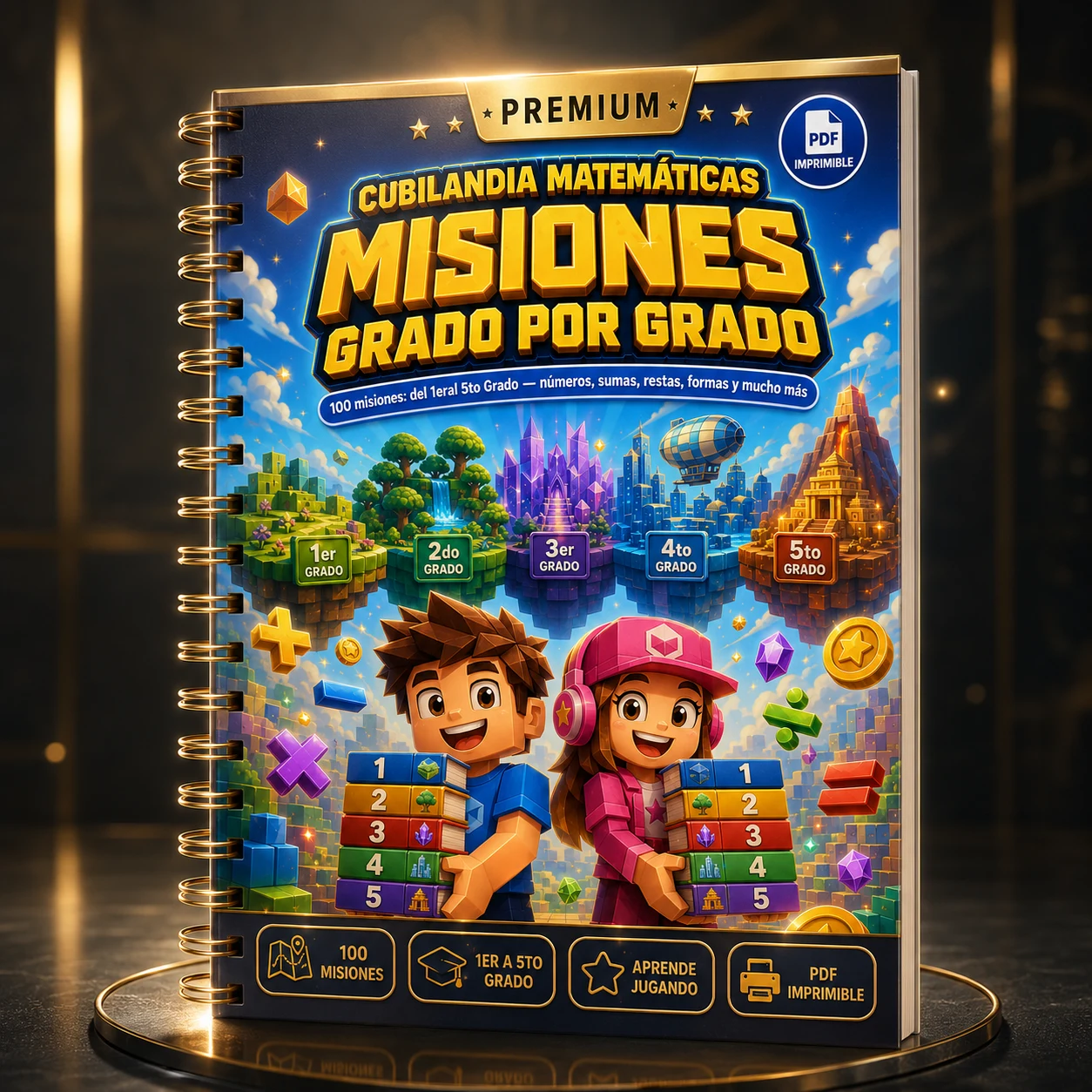 Combo Completo de Misiones y Bonos de Cubilandia